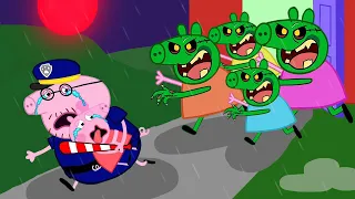 Peppa Zombie Apocalypse, Zombies Appear At The Pig City🧟‍♀️ | Peppa Pig Funny Animation