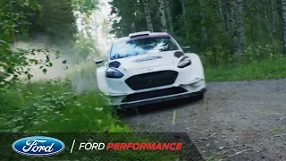 Sebastien Ogier and Sebastien Chabal WRC Fiesta Ride | Ford Performance