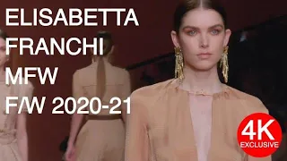 ELISABETTA FRANCHI | FALL WINTER 2020 - 2021| RUNWAY SHOW | Exclusive 4k by Modeyes TV