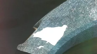 Windshields smashed on parked cars