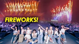 TWICE Wows with their Spectacular Fireworks during "Talk That Talk" Performance in Japan