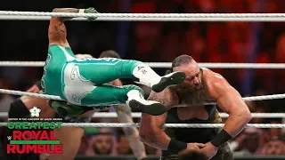 Braun Strowman gets flattened with a 619 and RKO combo: Greatest Royal Rumble (WWE Network)