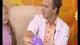 Как проткнуть воздушный шарик так, чтобы он не лопнул!