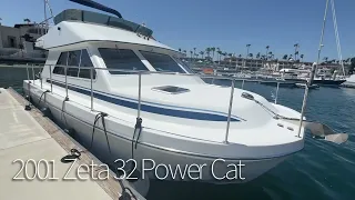 2001 Zeta 32 Power Cat Available Now