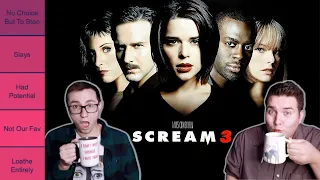 TIER RANKING SCREAM 3 CHARACTERS | PUT SOME RESPECT ON THEIR NAMES!