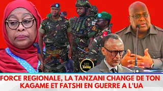 HK TODAY 20/03: FORCE REGIONALE, LA TANZANIE CHANGE DE TON + KAGAME ET FATSHI EN GUERRE A L'UA