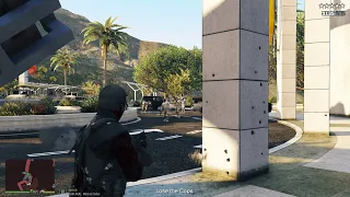 Dispatch Reworked: Kortz Center EPIC Shootout + Escape From Military (GTA V)