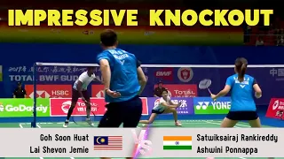 IMPRESSIVE KNOCKOUT | Goh Soon Huat/Lai Shevon Jemie vs Satwiksairaj Rankireddy/Ashwini Ponnappa