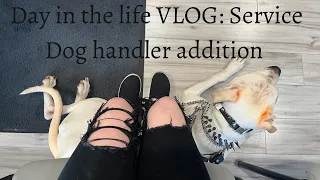 Day in the life Vlog- Service Dog Handler addition • doctors, POTS episodes• (10.24.22)