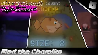 How to find SIZE: 2 CHOMIK in FIND THE CHOMIKS || Roblox