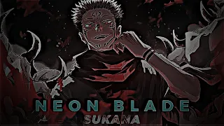 Neon blade X sukana | Jujutsu Kaisen | #amv #viral #trending #badassanime #status