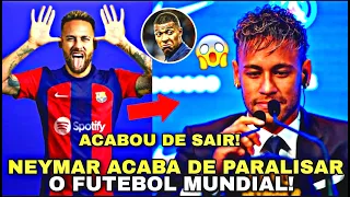 🚨URGENTE!!! NEYMAR ACABA DE CHOCAR O MUNDO COM ESSA NOTÍCIA! DE VOLTA PRO BARCELONA!! FUTEBOL HOJE