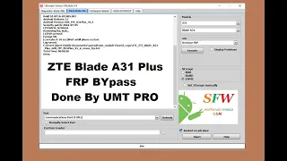 ZTE Blade A31 Plus FRP Bypass UMT Pro