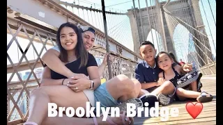 Brooklyn Bridge+Love Sign+NewYork Cheesecake | Travel Vlog NYC 2018 Day 5