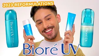 New Bioré UV Sunscreens! Aqua Rich Watery Essence, Watery Gel, & Protect Mist