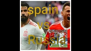 Spain vs russia all highlits,goal and penalty