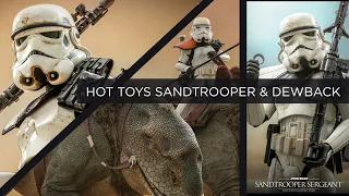 Hot toys Sandtrooper Sergeant and Dewback