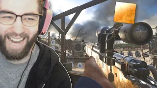 I UNLOCKED GOLD SNIPERS on COD WWII and it was actually fun