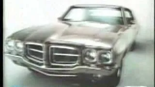 1971 Pontiac GT37  T37 & Firebird TV Commercial 71