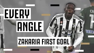 Denis Zakarias First Juventus Goal! | EVERY ANGLE | Juventus 2-0 Hellas Verona