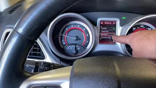 Dodge Journey oil light reset