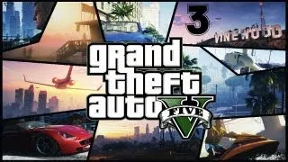 Прохождение Grand Theft Auto V (на русском языке) 3 миссия (Затруднения)  (ep.3)