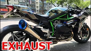 Kawasaki H2R/H2 TOP 13 Exhaust Sound: Akrapovic, Yoshimura, Austin Racing, SC Project