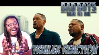 WHATCHA GONNA DO? | BAD BOYS: RIDE OR DIE - Official Trailer REACTION