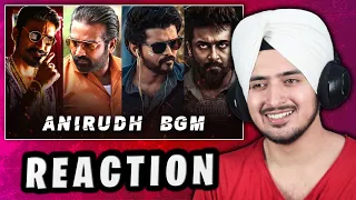 Popular BGM of Anirudh Ft. Master, Vikram, Rolex, Beast, Petta, Doctor, Vedalam, Maari | REACTION