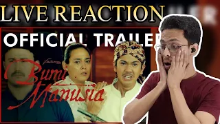 BUMI MANUSIA - Official Trailer Reaction | Holly Verse