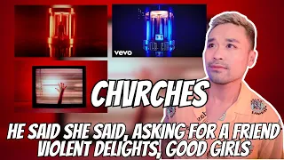 CHVRCHES - He Said She Said, Asking for a Friend, Violent Delights, Good Girls Reaction