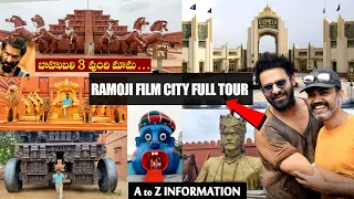 Ramoji Film City Full Tour - Part 02 | Salaar & Bahubali Movie Set Tour | Redon vlogs