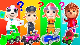 Where Is My Car? | Cartoon for Kids | Dolly and Friends - Thailand