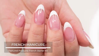 French Nail Art Using Dip Powder (No Dip Tray) | Nail Tutorial by DipWell Nails