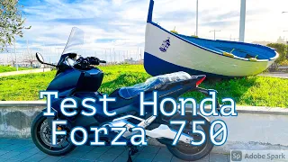 Prova su strada Honda Forza 750 2021