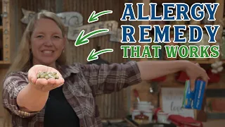 Throw away your Allergy Meds (Easy Herbal Allergy Remedy that really Works)