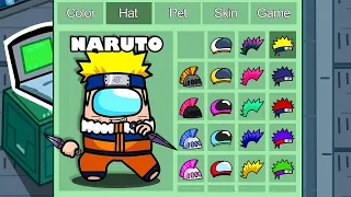 Naruto in Among Us ◉ funny animation - 1000 iQ impostor