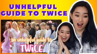 AN UNHELPFUL GUIDE TO TWICE REACTION | It's a total CHAOS!!