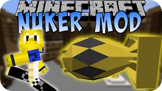 Minecraft NUKER MOD (Nuke, Explosion) [Deutsch]