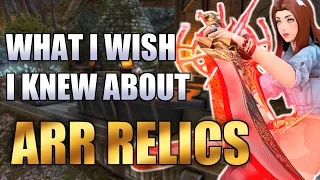 FFXIV - What I wish I knew about ARR Relics - Zodiac Weapons