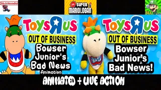 SML Movie: Bowser Junior's Bad News! Animated + Live Action