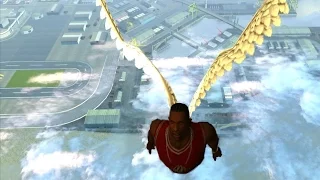 GTA V FLYING GLITCH?! - Rockets Vs Insurgents Weird Glitch!