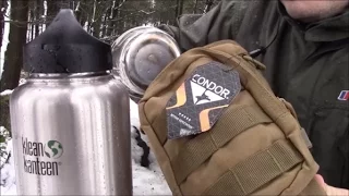 Condor H2O pouch.  Perfect for Klean Kanteen and Tatonka nesting cup