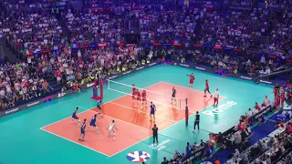 Polska 3-0 Włochy siatkówka Finał ME końcówka meczu 16.09.2023