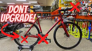 WHY YOU CANT UPGRADE YOUR ENTRY LEVEL ROAD BIKE!!! (CARBON, or ALUMINUM) *WASTE OF MONEY?*