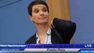 Falscheid! Geldstrafe für Ex-AfD-Chefin Frauke Petry