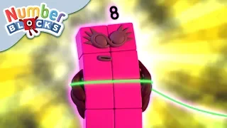 @Numberblocks - Radioactive Eight! | Learn to Count