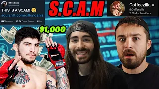 Dillon Danis gets SCAMMED by COFFEEZILLA | Moistcr1tiKal REACTS
