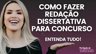 Como fazer uma redação dissertativa e argumentativa