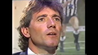 Newcastle 1988/89 - Kevin Keegan interview October 1988